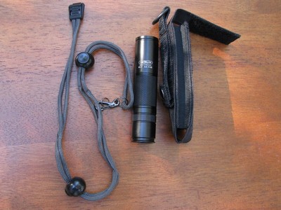 Lanyard, light, holster