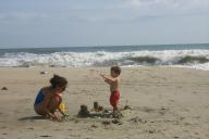 Aiden's sand castle